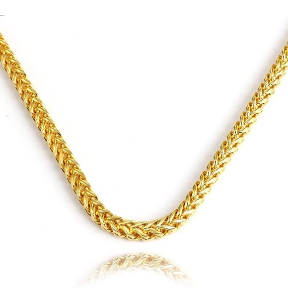 Kohl’s 18k Gold Cuban Chain Necklace 24in 8mm - Picture 4 of 4